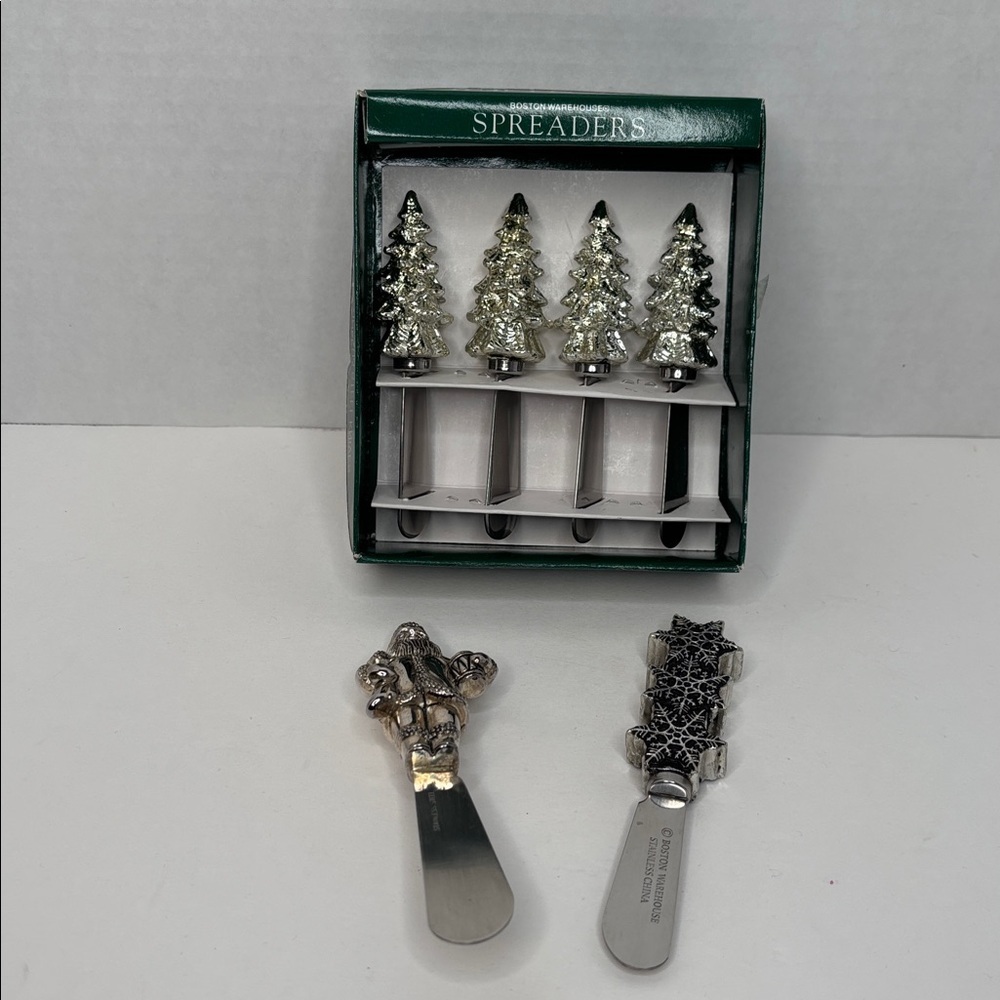 SANTA, SNOWFLAKES & TREES HOLIDAY SPREADERS 🎅🎄❄️